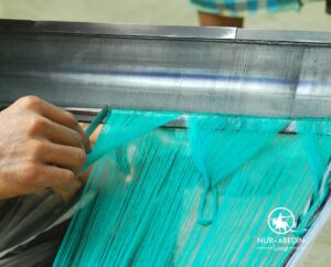 লুঙ্গি বয়নে সানার গুরুত্ব