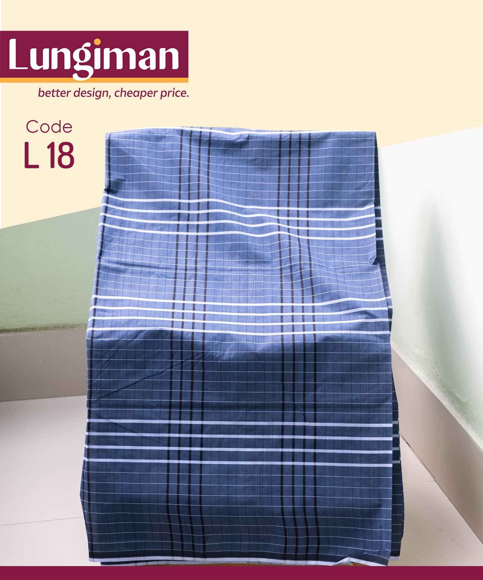 Lungiman 18 social real min পাওয়ারলুমের লুঙ্গিম্যান প্রিমিয়াম লুঙ্গির স্টক