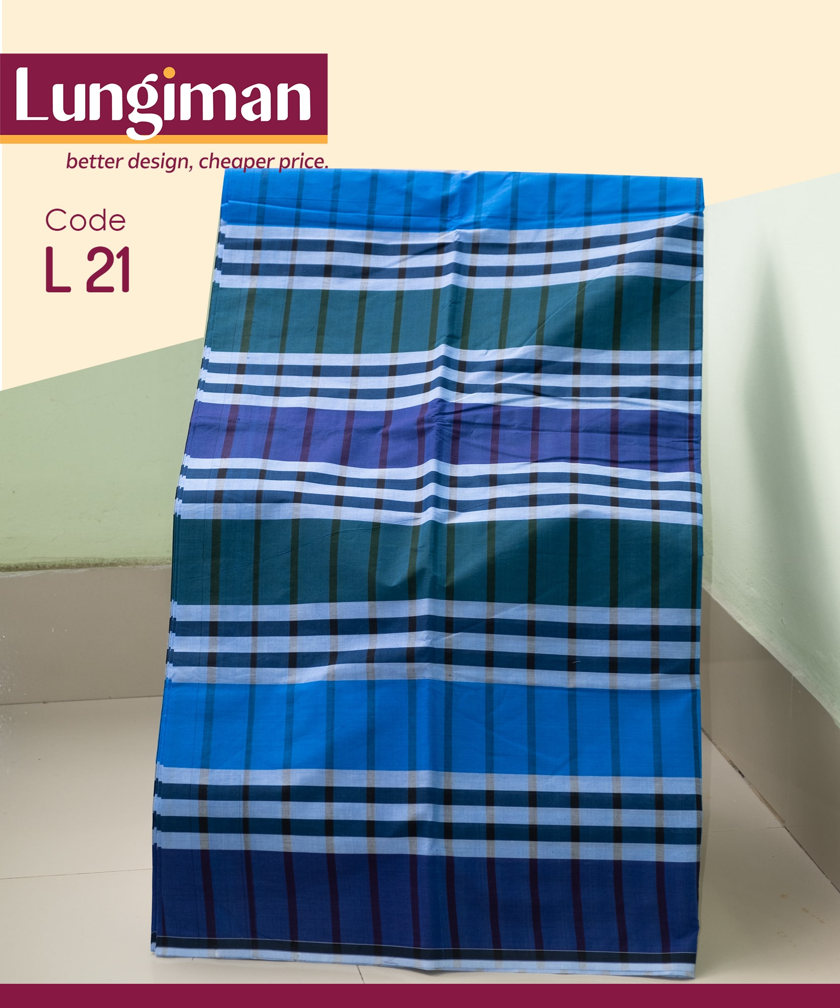 Lungiman 21 social real min পাওয়ারলুমের লুঙ্গিম্যান প্রিমিয়াম লুঙ্গির স্টক